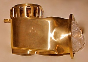 The first &ldquo;enlarged&rdquo; Rolls-Royce Silver Ghost Carburetor Spray Chamber cast from the new model and molds recreated by Dwight H. Bennett.