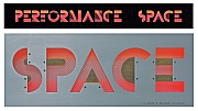 Second City Council Art Gallery + Performance Space’s &ldquo;Performance Space&rdquo; neon sign was designed and hand-fabricated by Dwight H. Bennett.