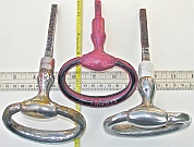 1947 Rolls-Royce Saoutchik Sedanca Coup&eacute; #WTA-45’s original exterior coach pulls were minutely detailed, but determined to be unsalvageable.